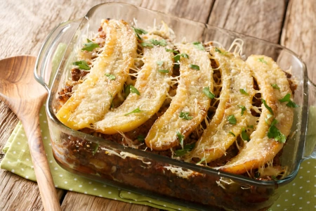 bandeja con pastelon
